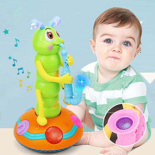 🎁Children's Electric Caterpillar Saxophone Toys✈️Buy 2 Get Free Shipping