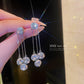 🔥Big Sale 50% OFF🔥Zircon Round Petal Earrings🎀