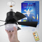 ⏳💥Summer Hot Sale 60% OFF❄️2-in-1 Portable Ceiling Fan & Light With Remote Control
