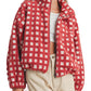 🍂Autumn Hot Sale 50% OFF🔥Women's Plaid Sherpa Jacket - Cropped Fleece💓