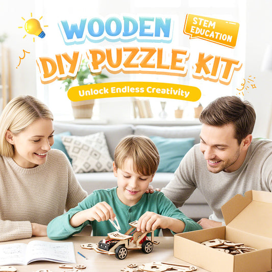 🎁🔥Last day Sale 50% OFF🧩 DIY Creative Handmade Tech Toys - Build & Learn with Electronic Components, Fun STEM Education for Kids 🚀📦