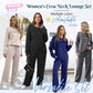 🏆 Hot Sale - 60% OFF 💞✨Women's Crew Neck Top & Drawstring Pants Set