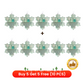 🌊Snowflake-Shaped Sea Glass Friendship Decor❄️✨ Shaped by Nature & Crafted by Hand!