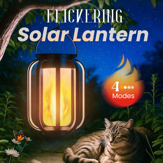 🔥Hot Sale 50% OFF🏕️ Solar Lantern Outdoor Light with 4 Modes - USB Recharge Backup, Powerbank Function, Collapsible & Lightweight for Camping ⛺️