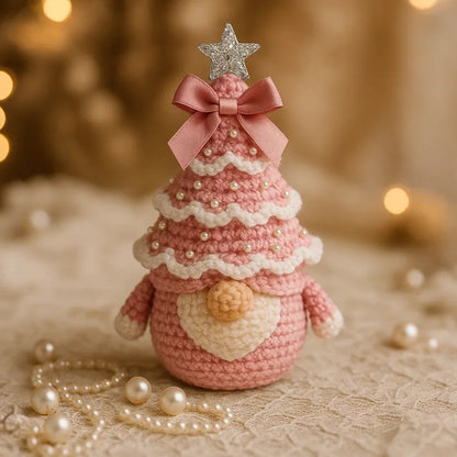 🎅Early Christmas - 50% OFF🎄🎁DIY Crochet Christmas Tree Gnome Kit