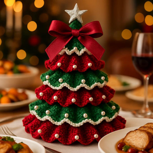 ✨🎁Christmas Tree With Imitation Pearl Accents🎄– Create Your Own Holiday Magic