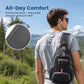 🎒 50% OFF NOW! 💧Unisex Outdoor Sling Crossbody Bag – Multi-Pocket, Water-Resistant, Breathable Back 🌦️