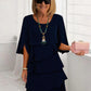 🌺Hot Sale 60% OFF💐Women's Elegant Layered Ruffle Sleeve Dress