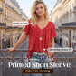 🎉 Last Day Promotion-60% OFF 🍃Woman Fashion V-Neck Print Short Sleeve T-Shirt