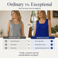 🏖️SUMMER HOT SALE 60% OFF!!👕Women's Square Neck Sleeveless Vest T-Shirt✨Soft Stretchy Basic Camisole All-Match Daily Commute Holiday Outfit🇬🇧