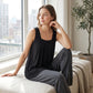 🏖️SUMMER HOT SALE 60% OFF!!👕Women's Square Neck Sleeveless Vest T-Shirt✨Soft Stretchy Basic Camisole All-Match Daily Commute Holiday Outfit🇬🇧