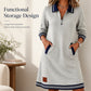 🍂Autumn Hot Sale 60% OFF🔥Women’s Fashion Collared Long-Sleeve Dress