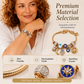Celestial Sun Moon Charm Bracelet