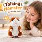 🎁Hot Sale-70% OFF🐹Talking Hamster Plush – repeats whatever you say, auto head-shaking, hilarious fun for kids & adults🎁