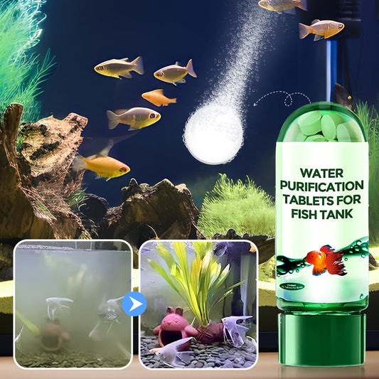 🎁Buy More Get More Free🔥🔥Powerful Aquarium Water Purification Tablet
