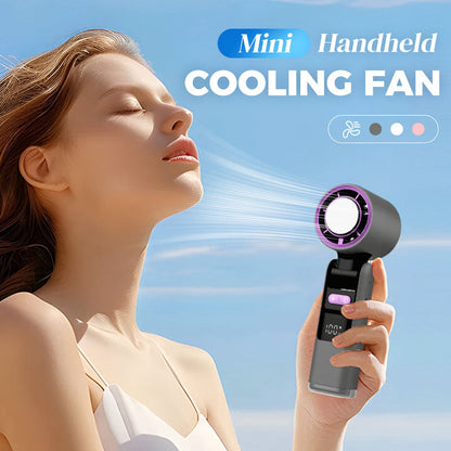 🏖️Summer Hot Sale 68% OFF❄️Portable Handheld & Foldable Silent Cooling Fan💨High-Velocity, Foldable & Rechargeable 🌬️🏕️