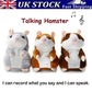🎁Hot Sale-70% OFF🐹Talking Hamster Plush – repeats whatever you say, auto head-shaking, hilarious fun for kids & adults🎁