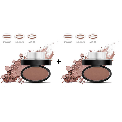 ✨Buy 1 Get 1 Free 🖌️🖤Eyebrow Stamp Powder Kit with Applicator Brush