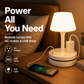 🎁🔥Last Day Sale 60% OFF💡 Bedside Lamp with AC Outlets and USB Ports