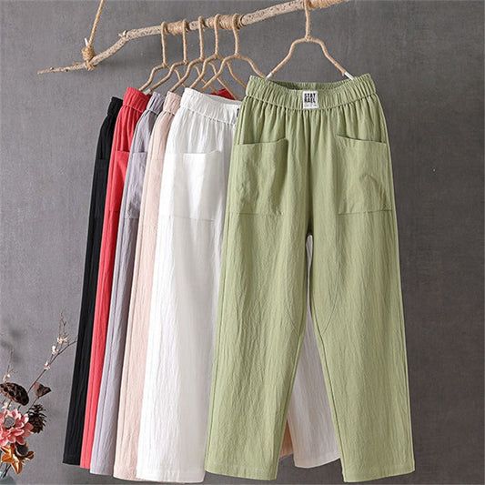 🎁Summer day must have 💥Hot Sale 50% OFF⏳Women's Loose Trousers