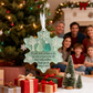 🌊Snowflake-Shaped Sea Glass Friendship Decor❄️✨ Shaped by Nature & Crafted by Hand!