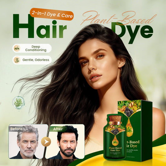 🏆Flash Sale⚡50K+ SOLD! Almost Gone💥Gentle Plant-Based Quick-Use Hair Dye