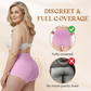 🌸🖤Black Friday Buy 1 Get 3 Packs💥Plus Size High Waisted for Women with Cotton Crotch Briefs for Middle Aged and Elderly