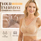 【✨Buy 1 Get 1 Free - 2 Pcs】Pure Cotton Buttonless Comfy Lifting Bra