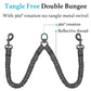 🐾LAST DAY SALE 59% OFF🐶Heavy Duty Dog Leash with Shock Absorbing Bungee for Walking 2 Dogs (25-150 lbs)