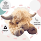 🎁Christmas Gift 50% OFF🐂🏆Cute Cartoon Highland Cow Cuddly Toy
