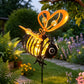 🌙 🐝Surprise Price 60% OFF!!!🍃🪴Hanging Solar Bee Light – Warm Amber Glow, Flicker-Free, Perfect for Garden Parties, Camping, or Kids’ Rooms – Spread Joy Day and Night 🌞🌜