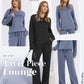 🏆 Hot Sale - 60% OFF 💞✨Women's Crew Neck Top & Drawstring Pants Set