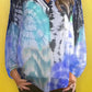 💗Hot Sale-60% OFF🔥Women's Round Neck Tie-dye Loose Top