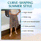 💕HOT SALE 49% OFF🌷💕 Women's High Elastic Waist Pleated Chiffon Wide Leg Culottes