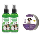 🥳2026 HOT SALE🥳💞50K+ SOLD!🍃🐾 50% OFF! Natural Flea & Tick Spray – Peppermint & tea tree oil, safe for cats & dogs. Soothes itchy skin, no harsh chemicals. Just spray & go. A gentle pest solution. 🌿✨