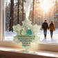 🌊Snowflake-Shaped Sea Glass Friendship Decor❄️✨ Shaped by Nature & Crafted by Hand!