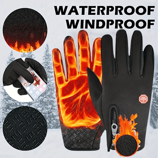 ❄️Winter Hot Sale 60% OFF🔥Waterproof Touchscreen Thermal Gloves🎁Perfect for Outdoor Working, Cycling,Running,Driving