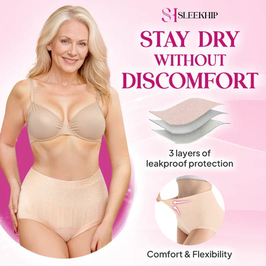 💞Buy 1 Get 3 Packs (3 Pcs)-🌸 Leakproof High-Waist Tummy-Control Butt-Lifting Panties💝
