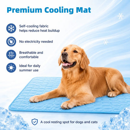 🔥🐕Summer Hot Sale 60% OFF🧊Premium Cooling Mat For Pet