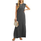 🎉Summer Hot Sale 60% OFF💝Women Loose Split Wrinkle-Free Long Dress