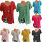 🎉 Last Day Promotion-60% OFF 🍃Woman Fashion V-Neck Print Short Sleeve T-Shirt