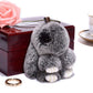 🎁 Best Gift 50% OFF🐰Handmade Soft Bunny Pom Pom Charms (Boxed Edition)🐇