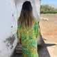🌸Spring Specials 50% Off Free Shipping🌸Women's Bohemian V-Neck Abstract Printed Maxi Dress