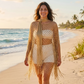 🏆 Last Day Special Price £9.99! 💐Summer Metallic Crochet Cover-Up – Lightweight, Flowy & Effortlessly Stylish summer outfit