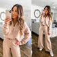 💝Hot Sale 50% OFF!!⚡🎀Women's 2 Piece Casual Outfits Sweatsuit Set
