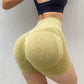 Women’s high-waist stretch yoga shorts