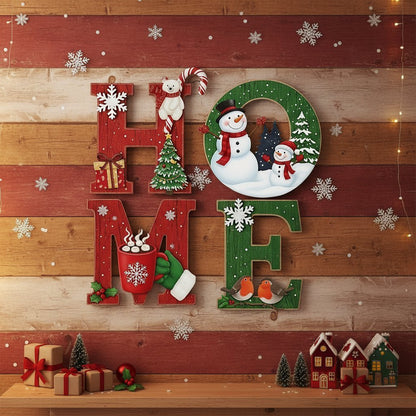 🔥Christmas Early Bird Discount 60%🏠Heritage Holiday HOME Sign🎄