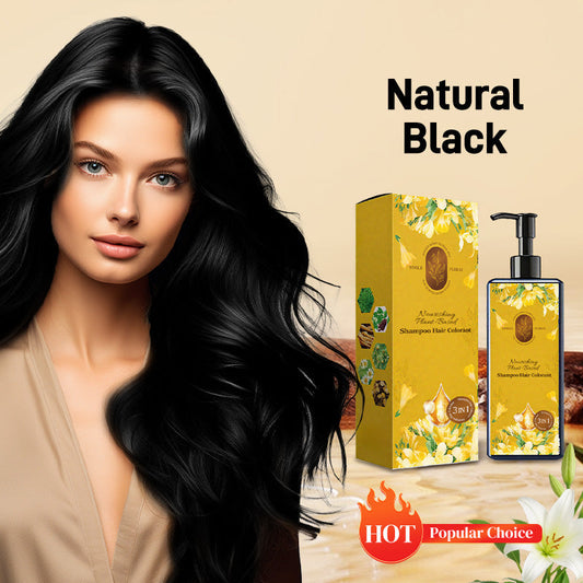 🔥2025 Hot Sale💥Buy 2 Get 1 Free🔥3-in-1 Nourishing Plant-Based Hair Dye Shampoo
