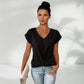 🔥LAST DAY SALE 49% OFF💷Best Price👚Casual Short Sleeve Elegant V-neck Twist Tee