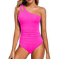 🎉 Last Day Promotion 60% OFF 💖Women's Cutout One Shoulder One Piece Swimsuit👙